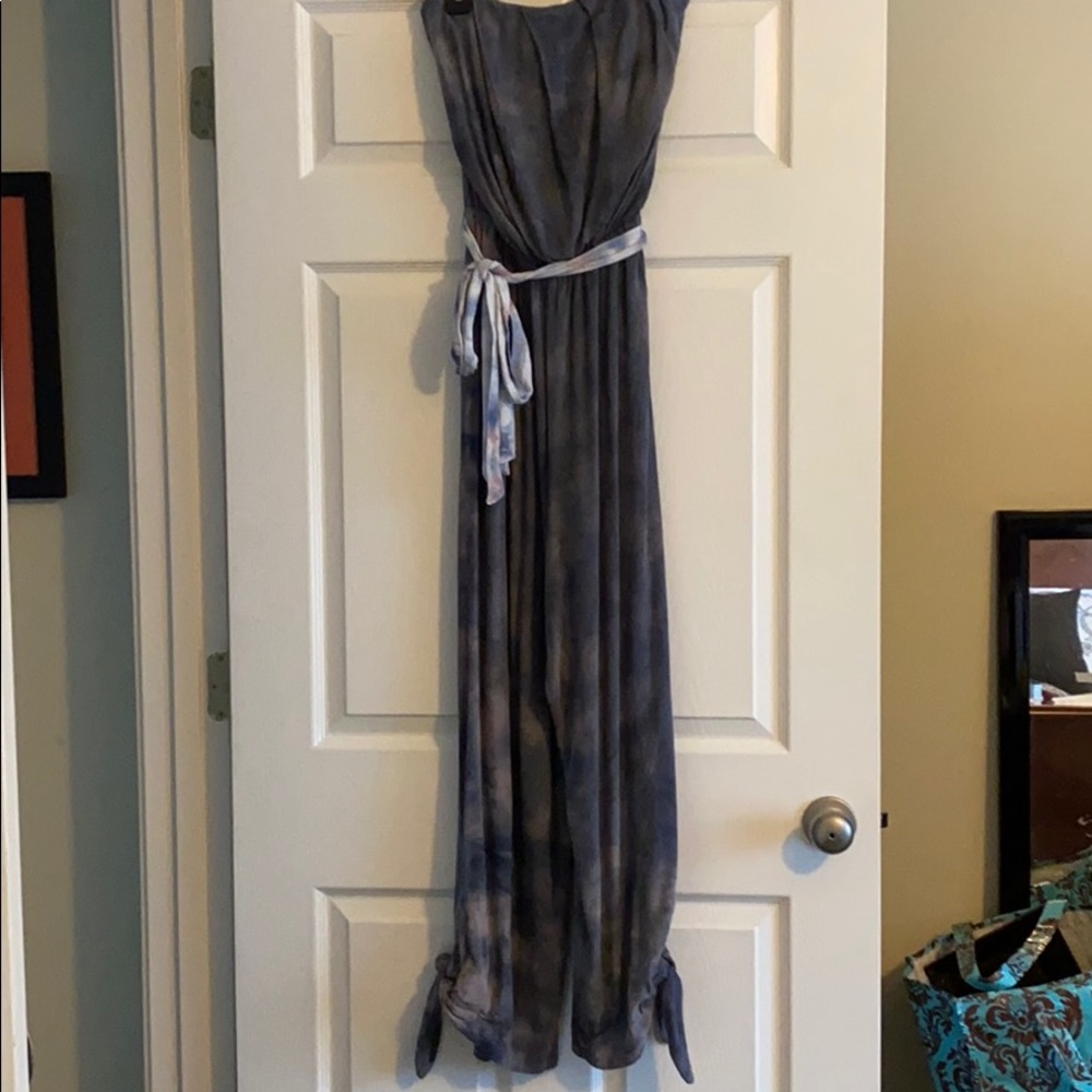 Free People strapless jumpsuit